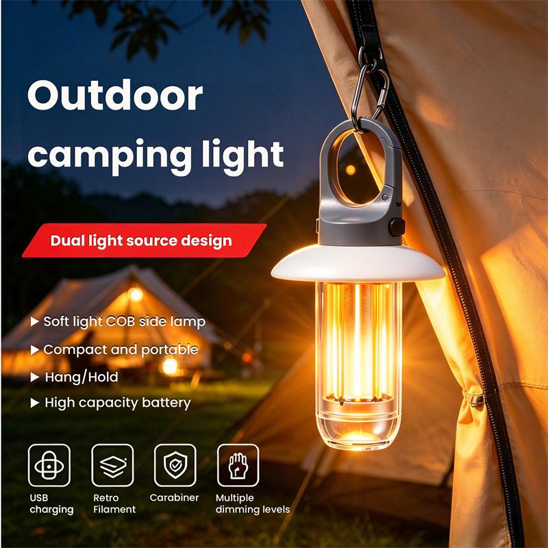 Outdoor Adventure Trips - Ładowalna latarka LED z 5 trybami