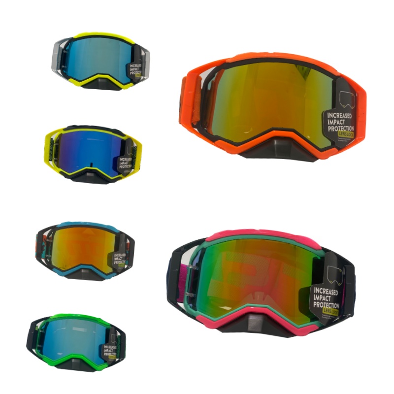 Outdoor Adventure Sports - Regulowane sportowe gogle ochronne, pyłoszczelne okulary