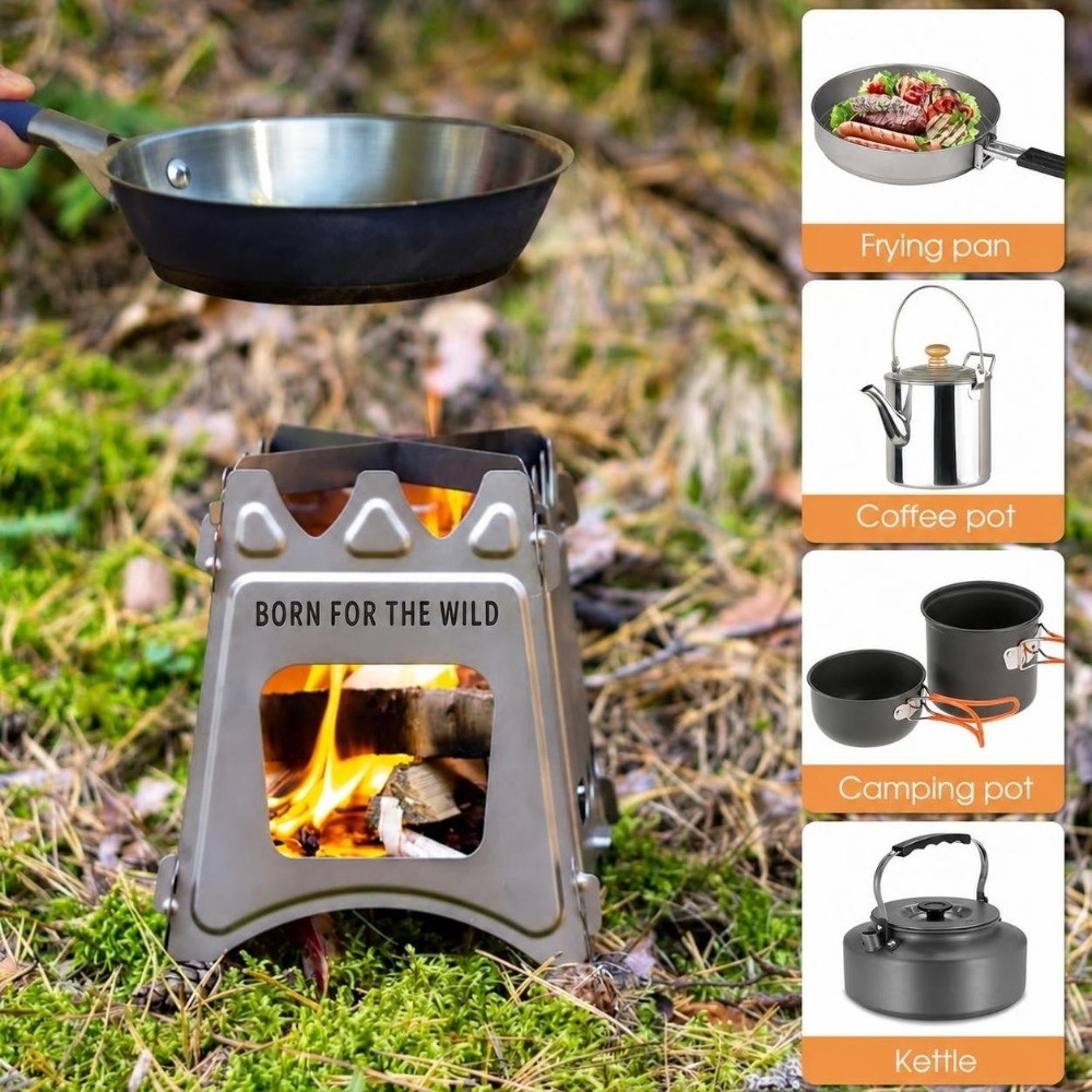 Wygodny, lekki piecyk kempingo – Outdoor Adventure Backpack recenzja i cena