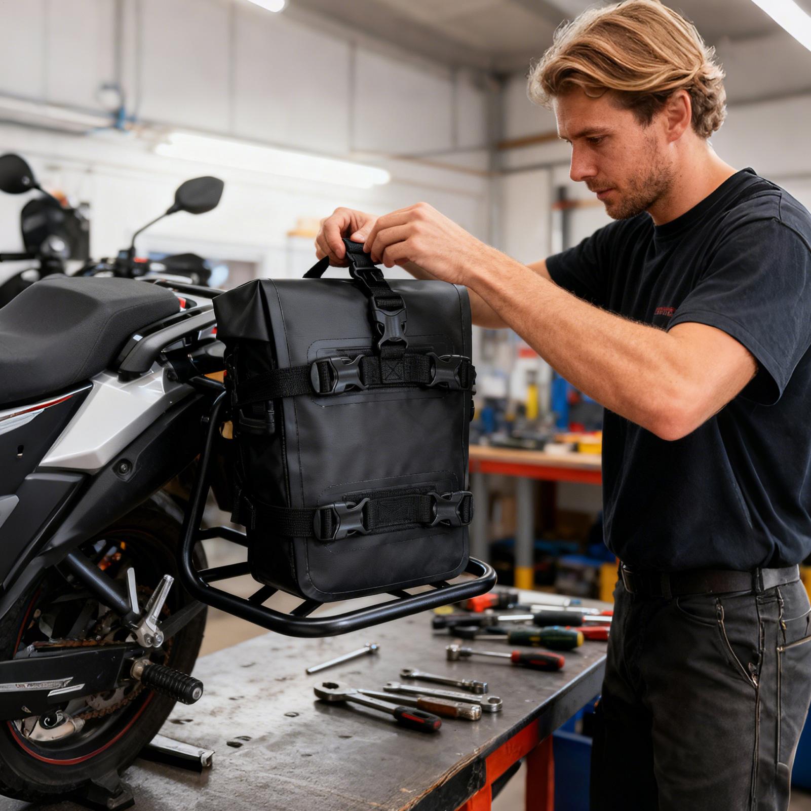 Torby na przedni bagażnik moto – Outdoor Adventure Backpack recenzja i cena