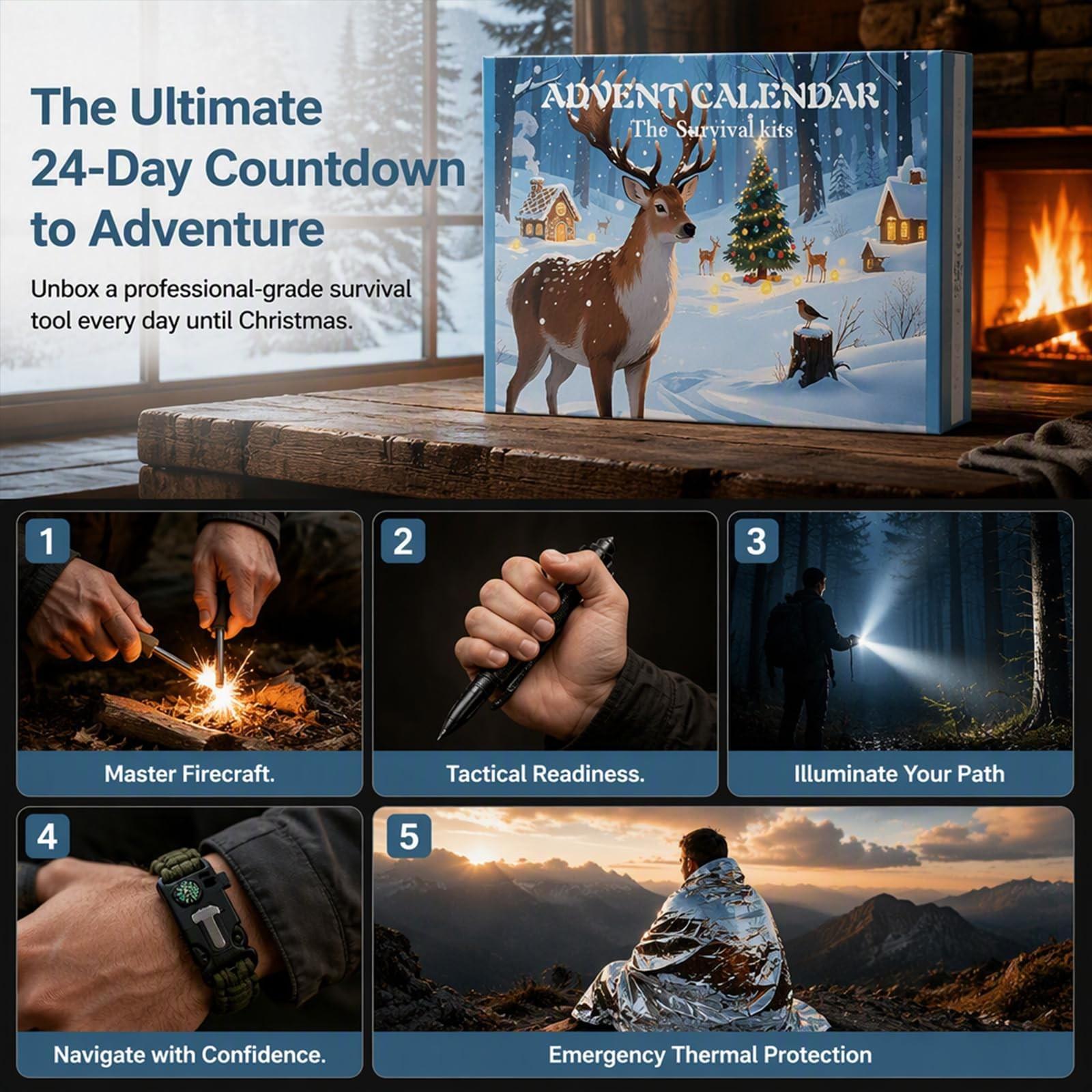 24-dniowy kalendarz adwentowy  – Outdoor Adventure Birthday Party recenzja i cena