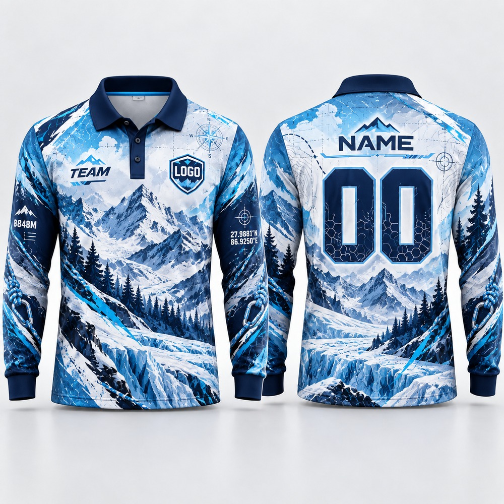Męska koszulka polo z długim r – Outdoor Adventure Outfit recenzja i cena