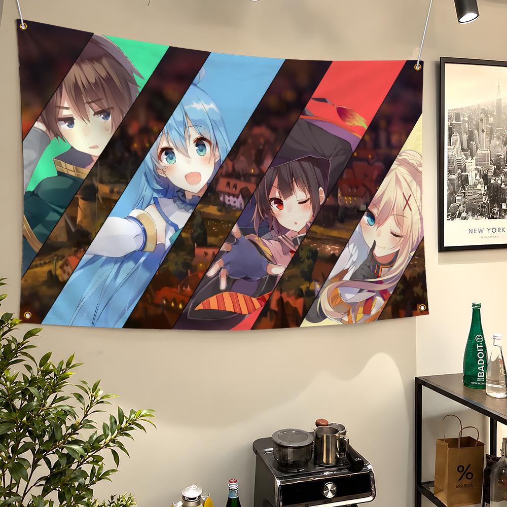 Anime KonoSuba, Axel, flagi z  – Outdoor Adventure Birthday Party recenzja i cena