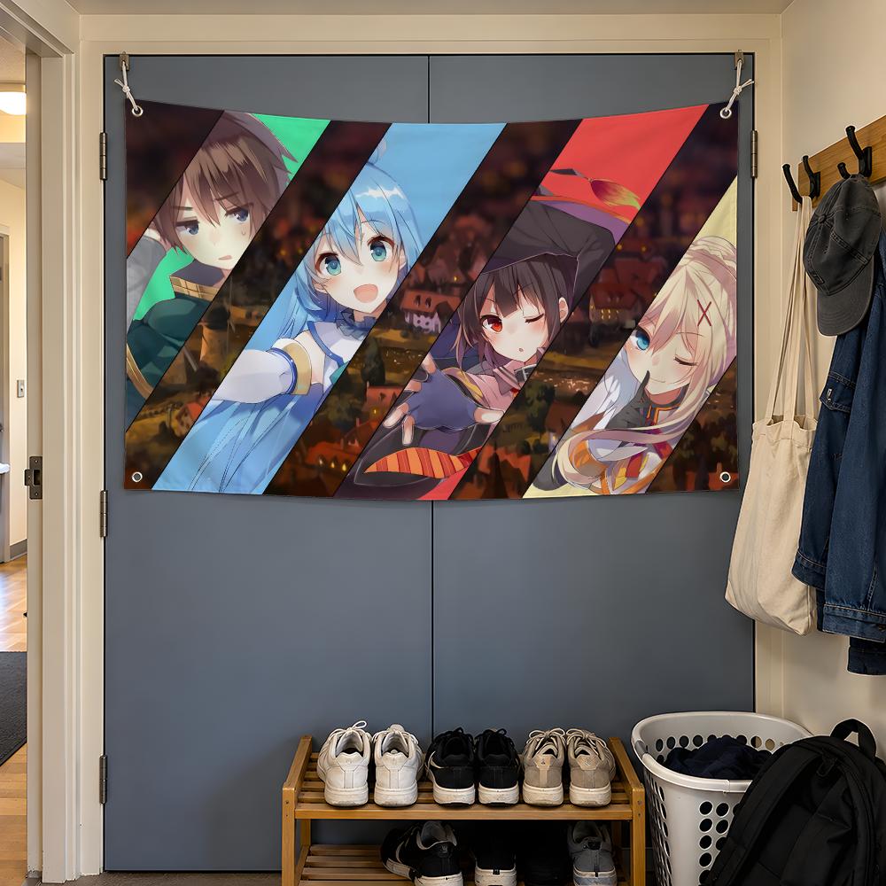 Anime KonoSuba, Axel, flagi z  – Outdoor Adventure Birthday Party recenzja i cena