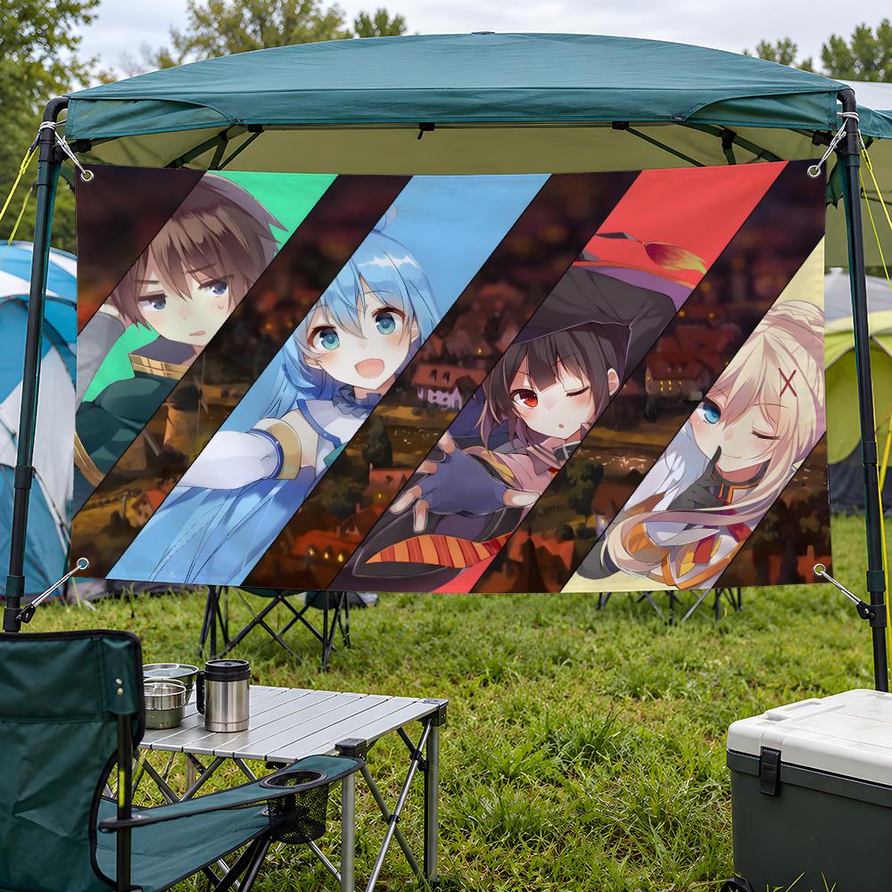 Anime KonoSuba, Axel, flagi z  – Outdoor Adventure Birthday Party recenzja i cena